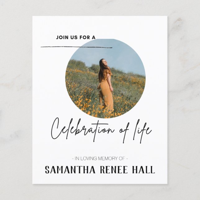 Lámina Celebración de la invitación a la vida por foto de (Anverso)