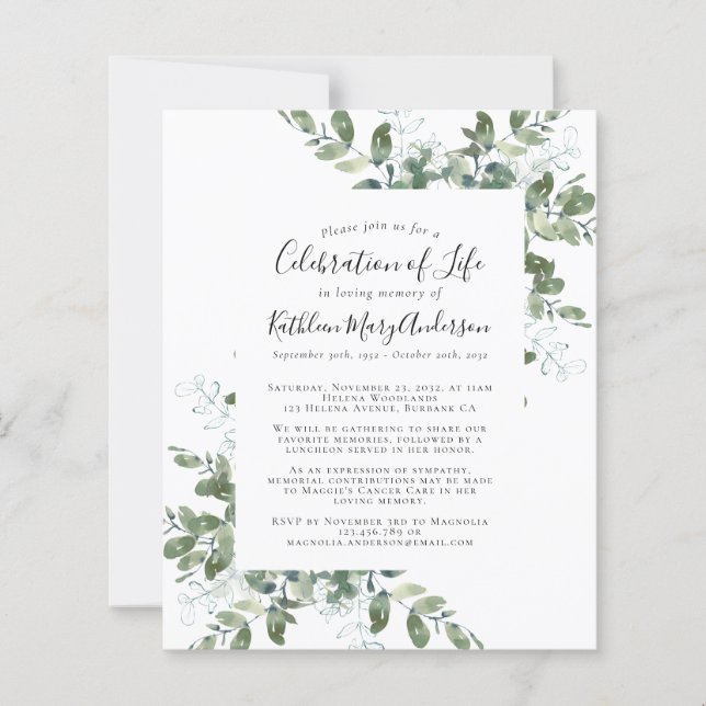 Lámina Celebración de la invitación a la vida por la vege (Anverso)