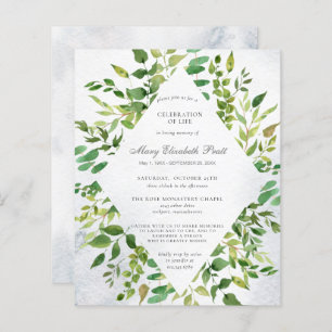 Lámina Celebración del funeral de la Vida por la vegetaci