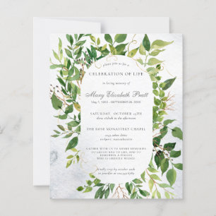 Lámina Celebración del funeral de la Vida por la vegetaci