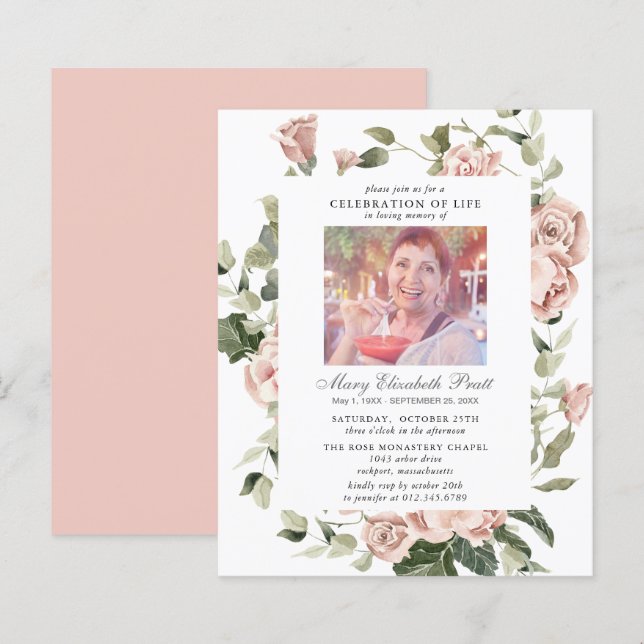 Lámina Celebración del presupuesto de la foto de la flora (Anverso / Reverso)