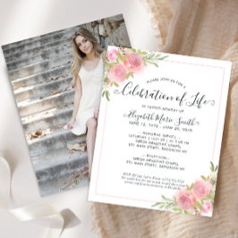 Lámina Celebración presupuestal del funeral de foto rosad