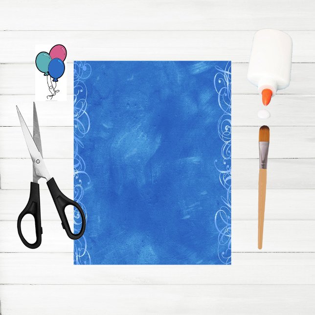 Lámina Celebrar el papel del libro azul (Subido por el creador)