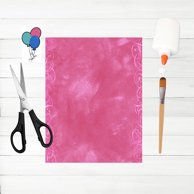 Lámina Celebrar papel de cuadernillo rosado (Subido por el creador)