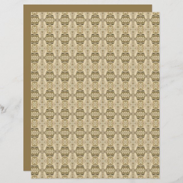 Lámina Celeste Scrapbook Paper III (Anverso / Reverso)