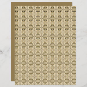 Lámina Celeste Scrapbook Paper III