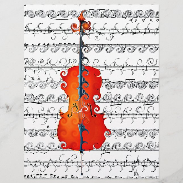 Lámina ¡Cello & I Rock!_ (Anverso)