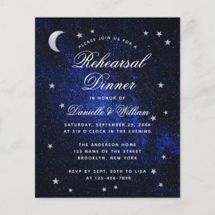 Lámina Cena de ensayo de estrellas - Boda celestial dentr