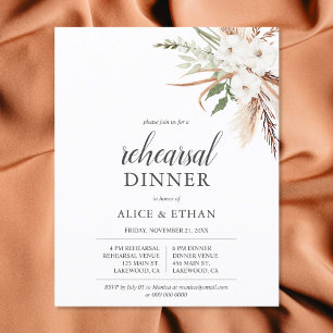 Lámina Cena de ensayo de gramática de Pampa de Boho Green