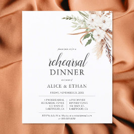 Lámina Cena de ensayo de gramática de Pampa de Boho Green