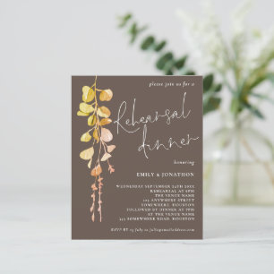 Lámina Cena de ensayo de los tonos de la tierra del eucal