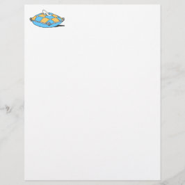 Lámina Cenicienta Slipper sobre el Verde azulado Naranja 