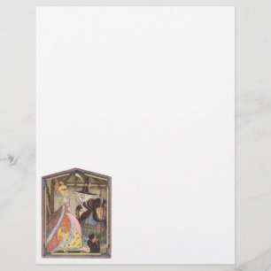 Lámina Cenicienta y Madrina lechera, cuento de hadas vend