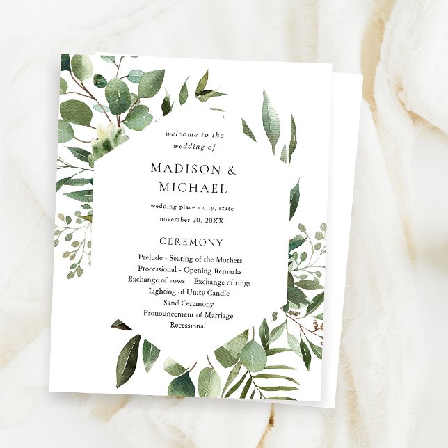 Lámina Ceremonia de Bodas Rústicos de Eucalyptus (Subido por el creador)