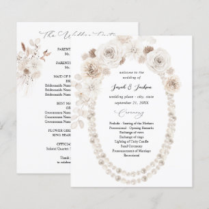 Lámina Ceremonia de Perlas Presupuestarias y Bodas Floral