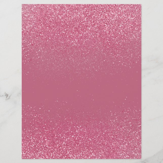 Lámina Cerise Shimmer Purpurina Dust Scrapbook Paper (Anverso)