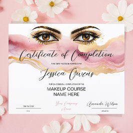 Lámina Certificación de Certificación de Finalización de