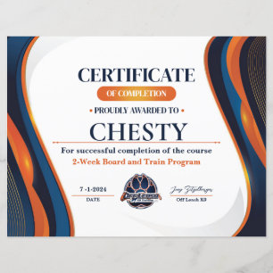 Lámina Certificado #13