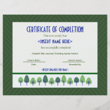 Certificado de finalización