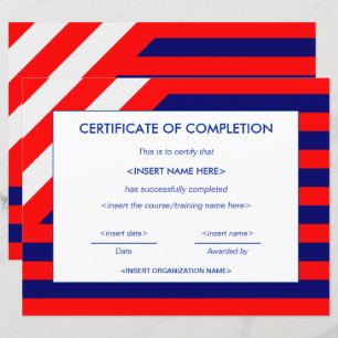 Lámina Certificado de finalización