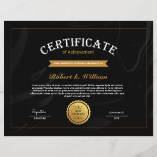 Lámina Certificado De Logro