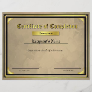 Lámina Certificado de marca de línea azul delgada persona