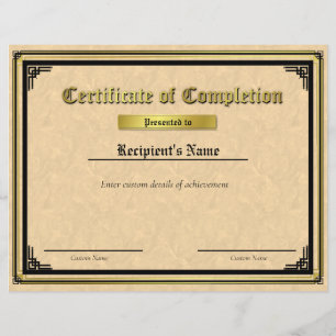 Lámina Certificado de marca de línea azul delgada persona