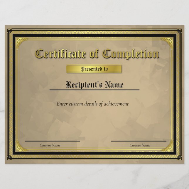 Lámina Certificado de marca de línea azul delgada persona (Anverso)