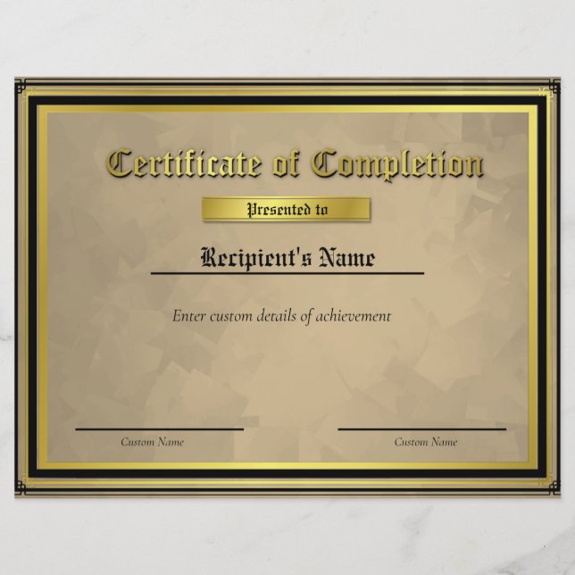 Lámina Certificado de marca de línea azul delgada persona (Anverso)