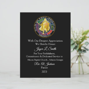 Lámina Certificado de Reconocimiento de la Iglesia