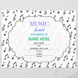 Lámina Certificado escolar