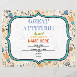 Lámina Certificado escolar