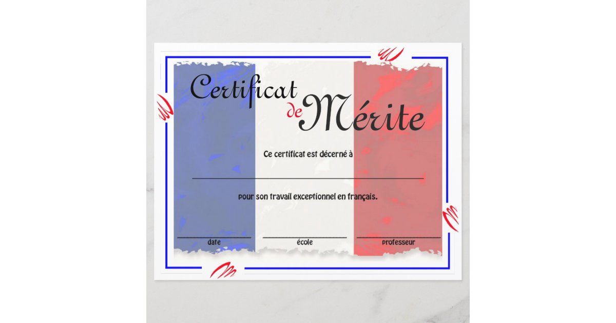 Diploma In French Language