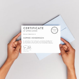 Lámina Certificados Empresariales Personalizados Profesio