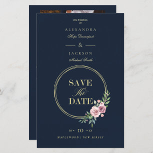 Lámina Cheap Covid Details Romantic Pink Floral Wreath