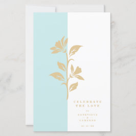 Lámina Cheap Modern Bicolor Gold Effect Fancy Flower