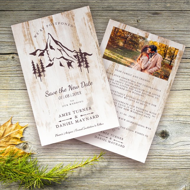 Lámina Cheap Postponed Wedding Mountain Boho Arrows (Subido por el creador)