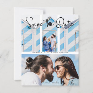 Lámina Cheap Wedding Modern Elegant Collage 2 Photos