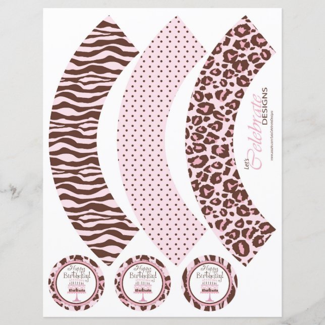Lámina Cheetah Chica Wrappers (Anverso)
