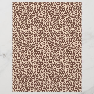 Lámina Cheetah, papel de Safari Boy Scrapbook