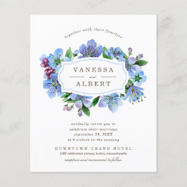 Lámina Cherry Blossom Elegant Frame BUDGET Boda