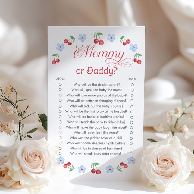 Lámina Cherry Blue Mommy o Daddy Baby Duke (Subido por el creador)