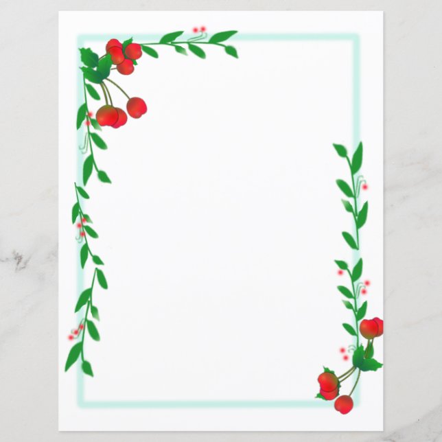 Lámina Cherry Framed Stationary (Anverso)