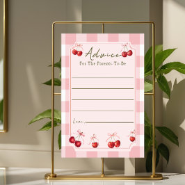 Lámina Cherry Sweet Advice for parents