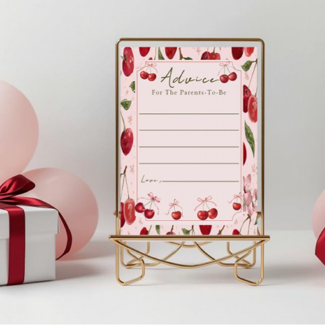 Lámina Cherry Sweet Advice for parents (Subido por el creador)