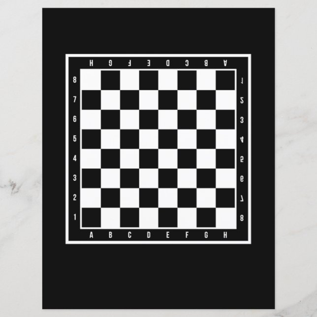 Lámina Chess Board Chess Chess Game Player (Anverso)