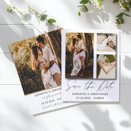Lámina Chic Presupuesto Foto Guardar Nuestro Invitación d