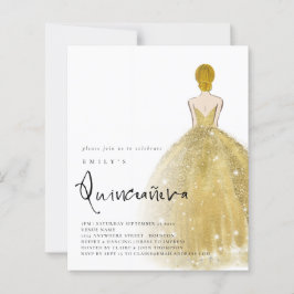 Lámina Chica Blonde Hair QR Quinceañera