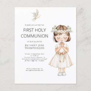 Lámina Chica de acuarela de presupuesto Primer blanco de 