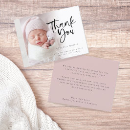 Lámina Chica de fotografía presupuestaria Gracias Anuncio